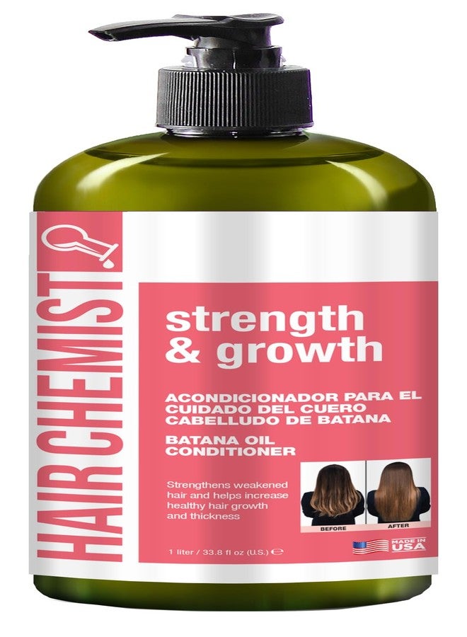 هير كيمست بلسم هير كيميست لتقوية الشعر ونموه بزيت الباتانا، 33.8 أونصة - بلسم مقوي ومرطب بزيت الباتانا لنمو الشعر - Image 1